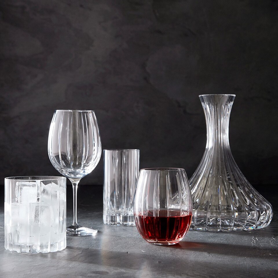 Dorset Crystal Double OldFashioned Glass Williams Sonoma AU